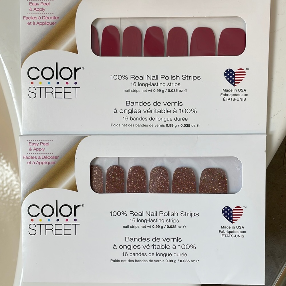(3 for $25) Colour street nail polish strips